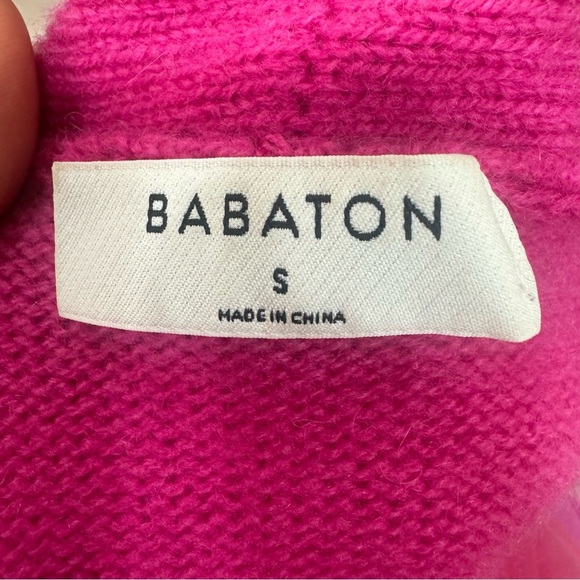 Aritzia Luxe 100% Cashmere Tanning Hot Pink Sleeveless Top Vest Size Small - Picture 4 of 9